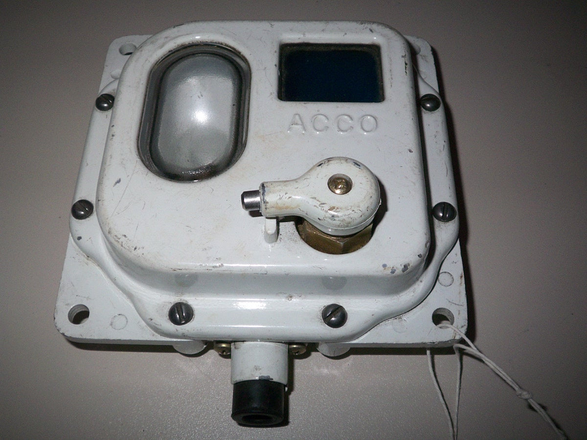 Panzerinneleuchte/Dome light, gebraucht, US ARMY