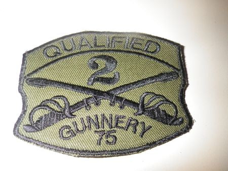 2nd ACR Gunnery 75 Pocket Patch US ARMY
