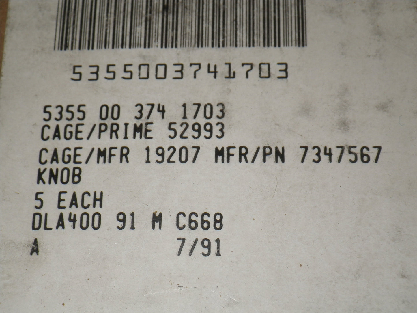 Schaltknopf M800 + M52 Serie 5ton Truck, 7347567, Shift Knob M800 & M54 Truck