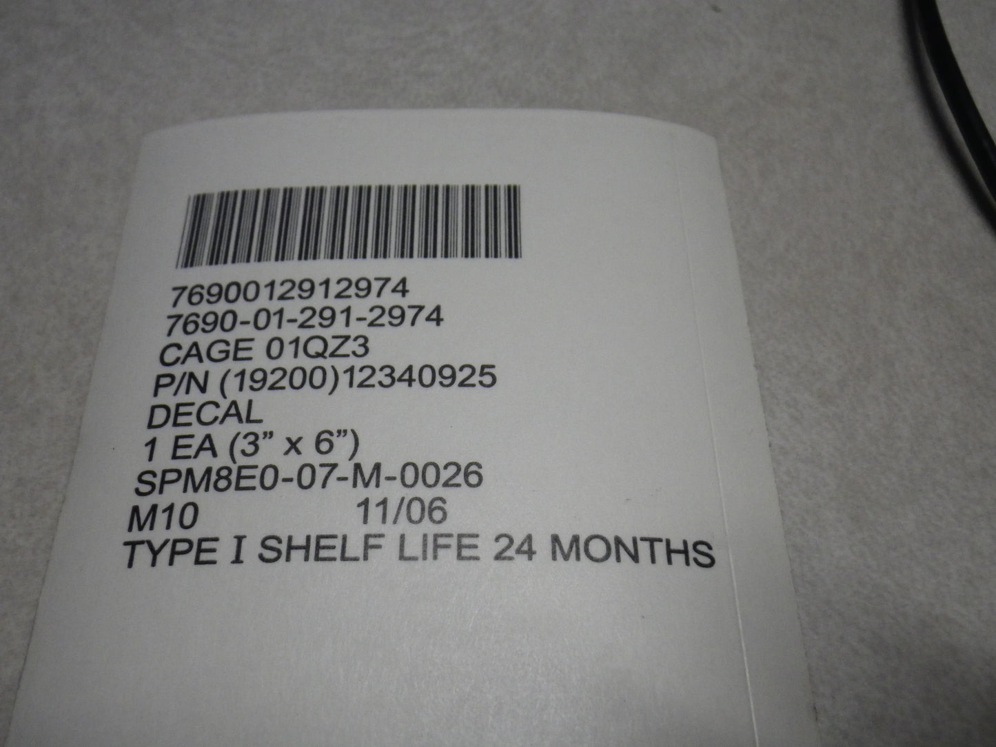 Aufkleber Verladehinweise HMMWV, Decal transportation tiedown instructions HMMWV