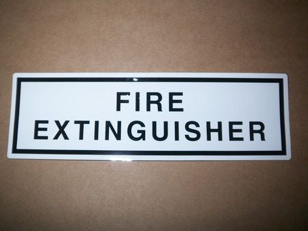 Aufkleber: Fire Extinguisher