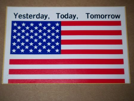 Aufkleber: US Flagge