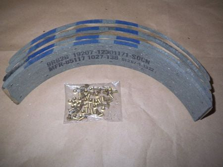 Bremsbelagsatz M35 REO Truck und M105 Serie Trailer