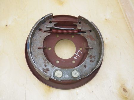 Bremsplatte mit Bremsbacken M416 Jeep Anhänger  L.H.