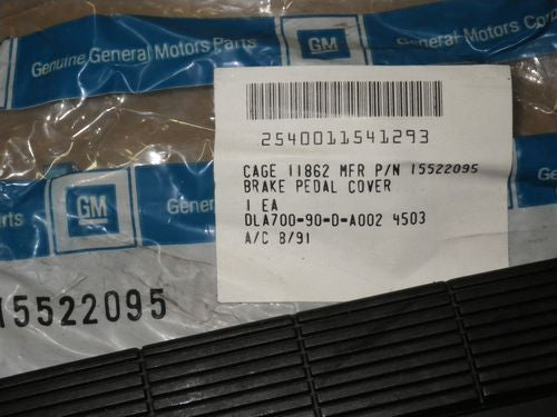 Pedalgummi Bremse CUCV M1009 + M1008, K30, K5