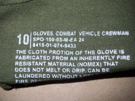 Handschuhe Panzerfahrer