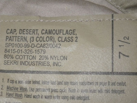 Schirmmütze Desert 3-Colour NEU