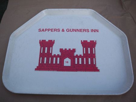 Kantinentablett / Tablett Mess Hall, 16th Engineer Battalion