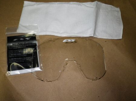 Ersatzscheibe klar für ESS Staubschutzbrille US ARMY