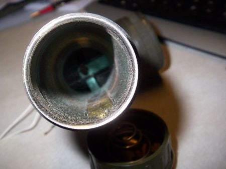 US Taschenlampe WWII, TL-122-D, Flashlight