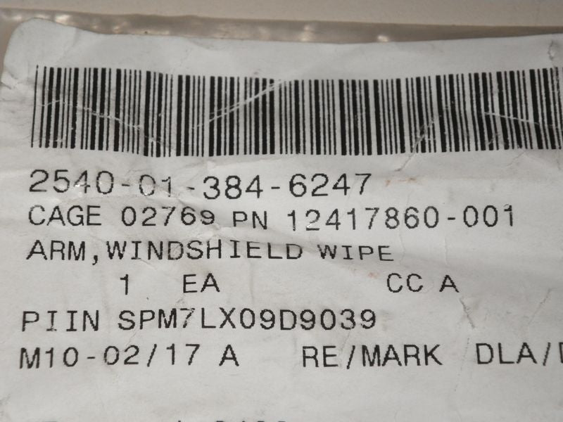 Scheibenwischerarm LMTV und FMTV M1078 + M1083