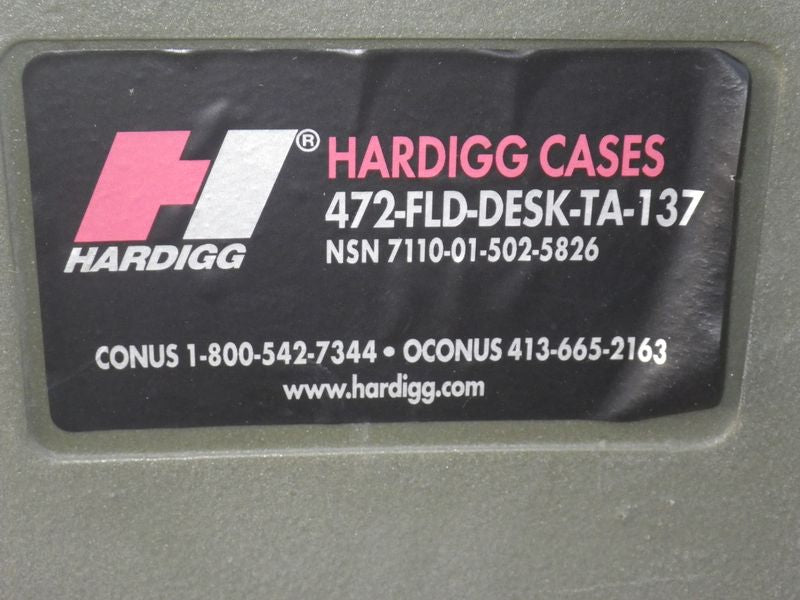 Feldschreibtisch neues Modell US ARMY, Hardigg