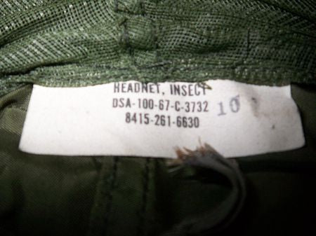 Headnet, Insect, US Vietnamtime