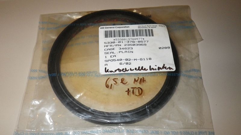 Simmerring Kurbelwelle hinten M998 HMMWV