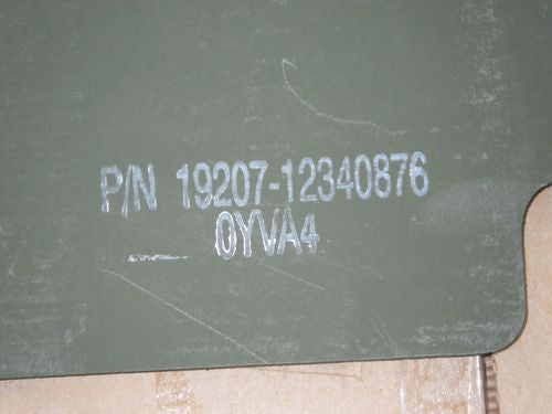 Holzabdeckung Getriebetunnel HMMWV M1043,