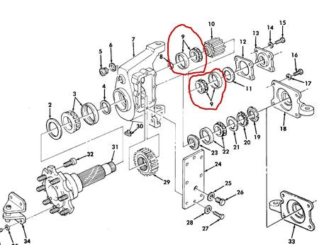Radlager HMMWV innen + CUCV K30 außen US ARMY
