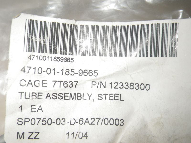 Bremsleitung Hauptbremszylinder zu Regelventil (HA) HMMWV