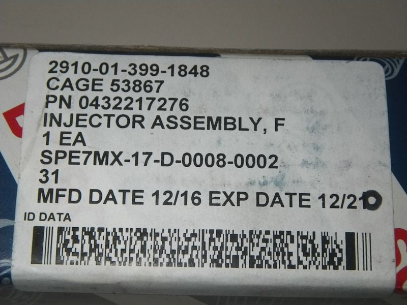 Einspritzdüse 6,5 Liter Turbo Motor HMMWV