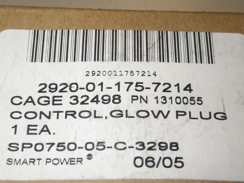 Control Glow Plug HMMWV Natron