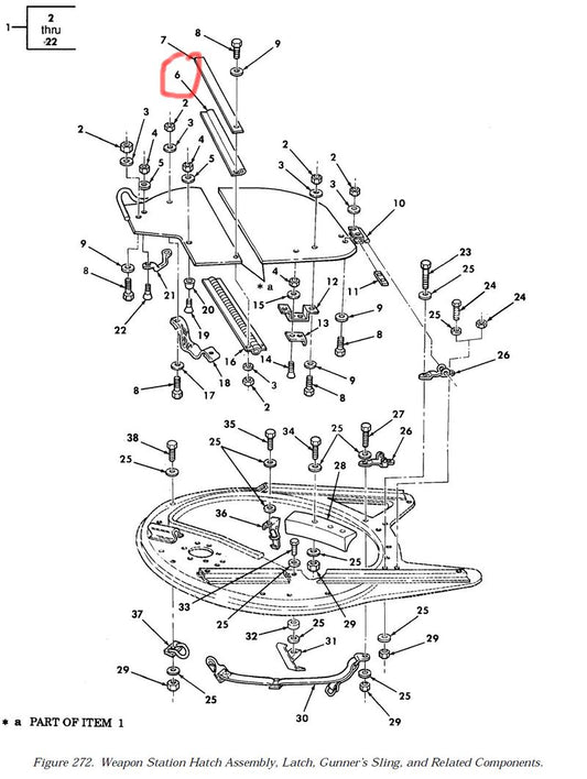 Dichtung Dachluke Hardtop HMMW