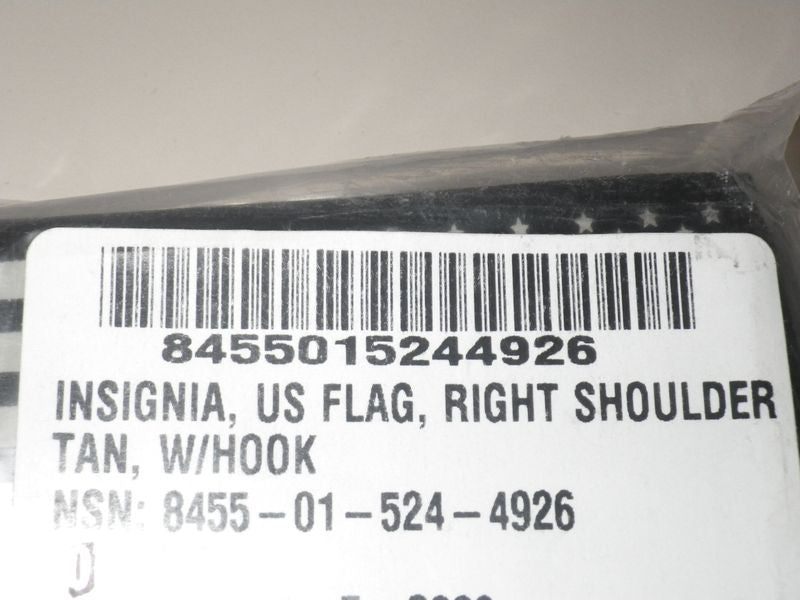 IR Flag Patch, Infrarot Flagge US, Reversed US ARMY