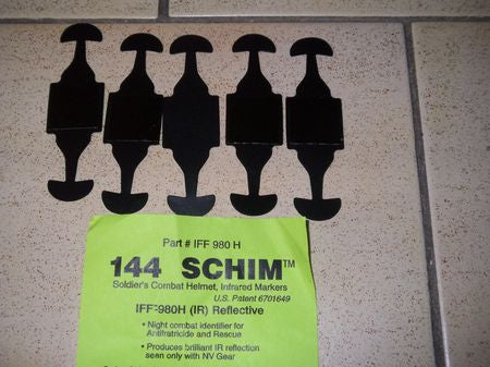 Combat Helmet Infrared Markers