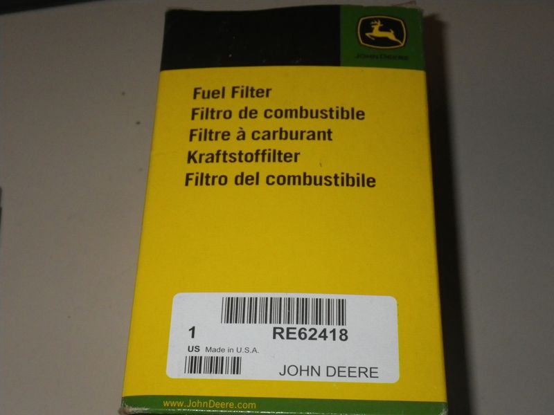Kraftstofffilter John Deere RE62418