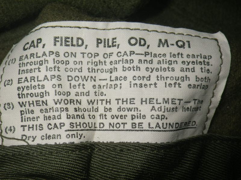 Pile Cap US Army Korea M-1951, Cold War NEU M-Q1
