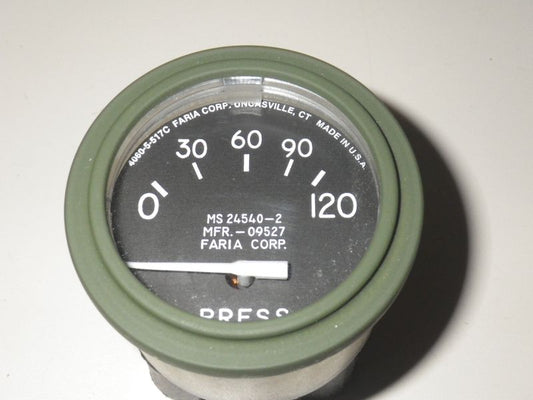 Öldruckanzeige 0-120psi  M35, M900, M800, M561,