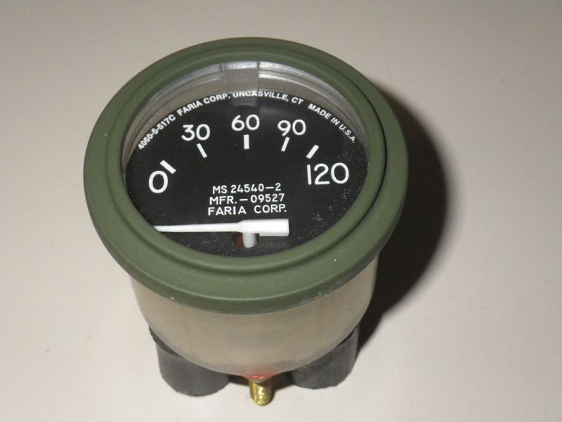 Öldruckanzeige 0-120psi M35, M900, M800, M561,