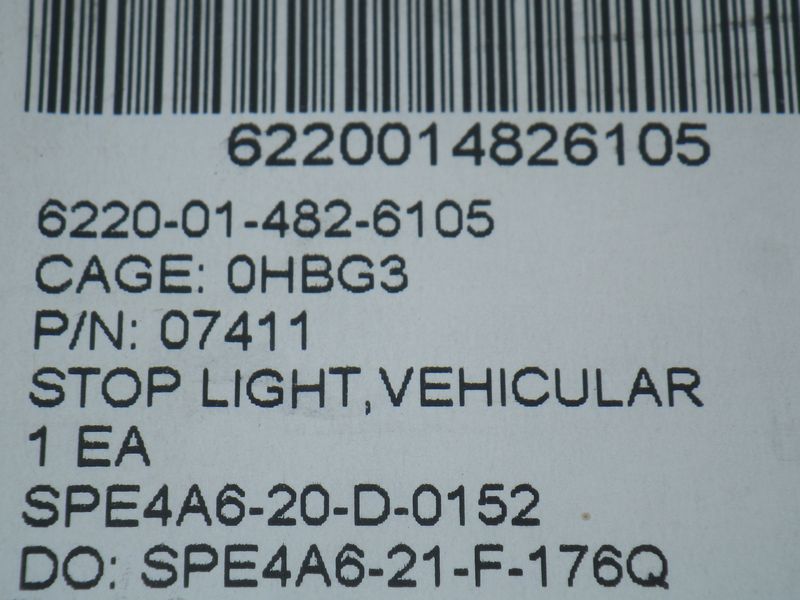 LED Rückleuchte US ARMY M-Serie