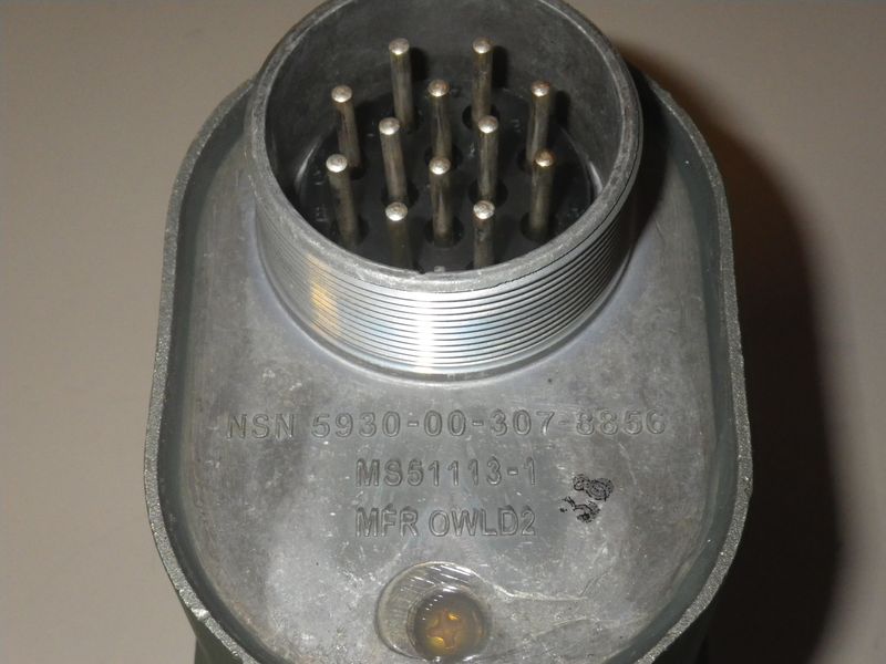 Lichtschalter original US ARMY, M-Serie Fahrzeuge, MS51113-1