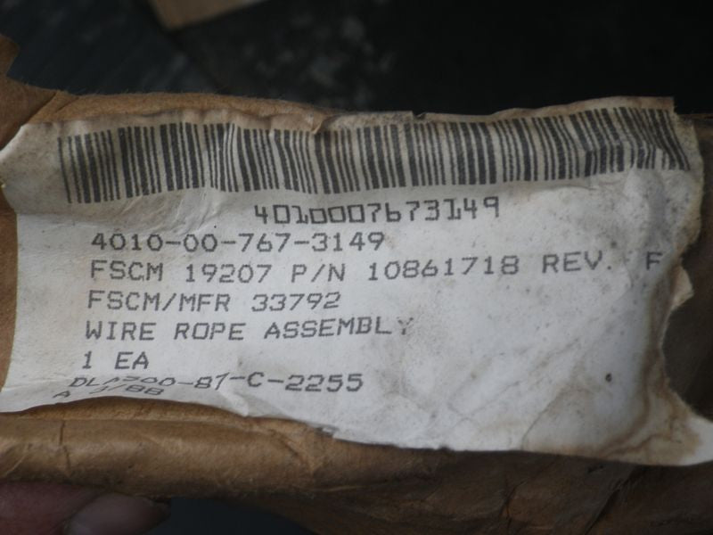 Abschleppseil / Tow rope, M113 / M548 Serie