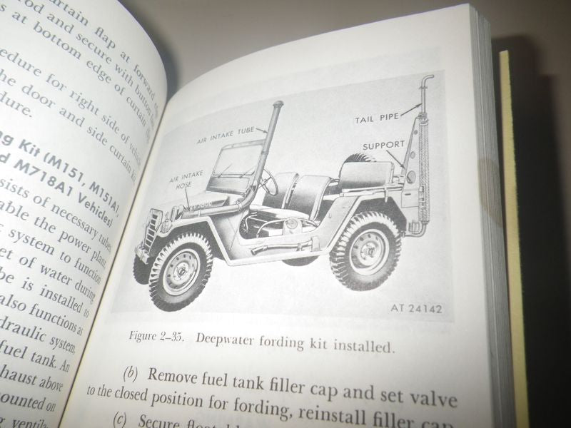 Operators Manual M151 Ford MUTT, Taschenbuch US ARMY