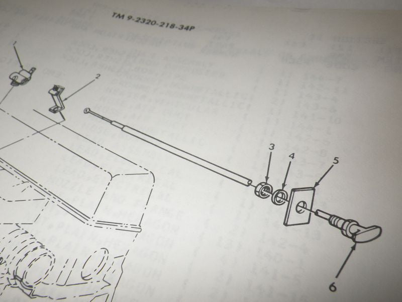 Plate Deep Water Fording Kit M151 Ford MUTT
