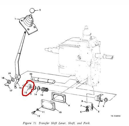 Simmerring Allradhebel M151 Ford Mutt