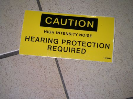 Aufkleber Hearing Protection, US ARMY