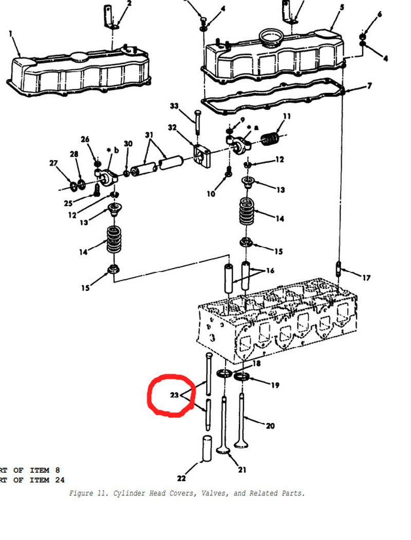 Stösselstange Motor M35 und M54 Serie