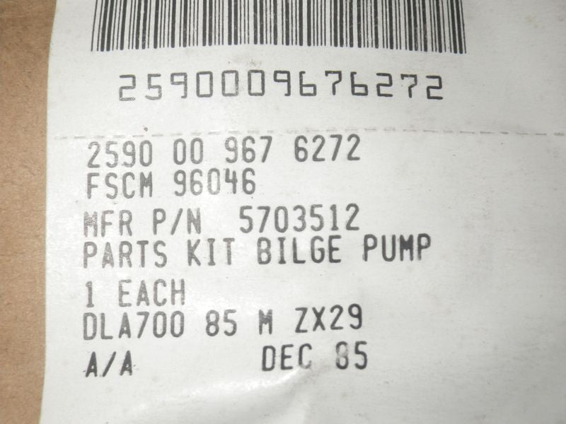 Kohlebürstensatz Lenzpumpe M60, M109, M88A2