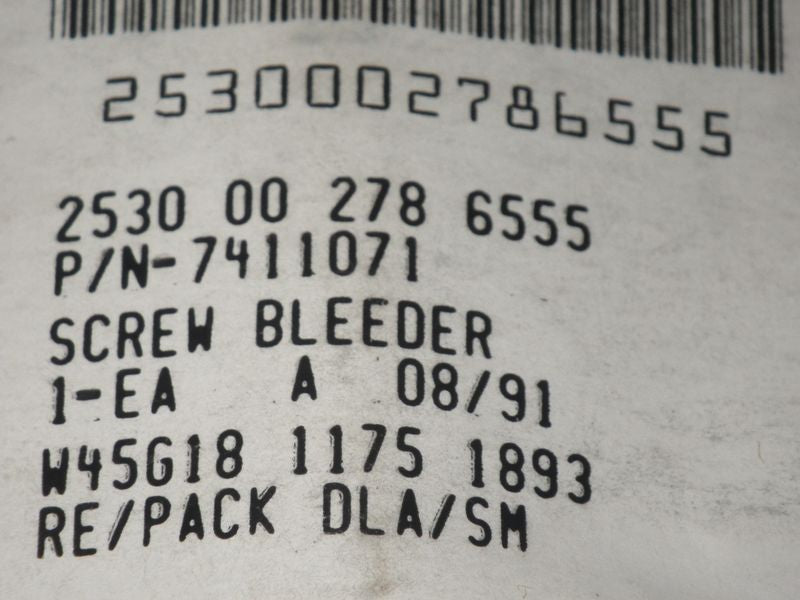 Entlüftungsnippel Radbremszylinder M800 + M52 Serie 5 ton Truck