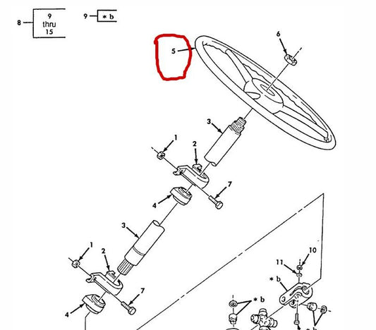 Lenkrad M939A1 und M939A2 Serie