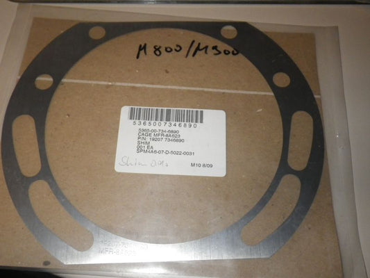 Einstellblech Differential M939 + M800