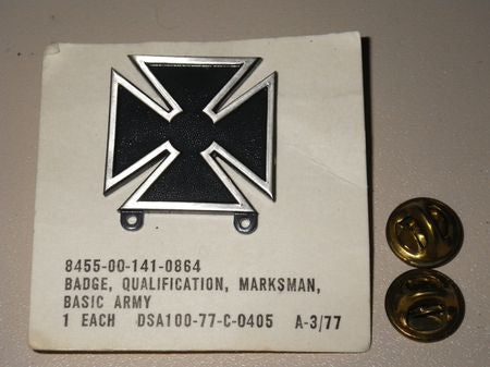 Schützenabzeichen Marksman US ARMY