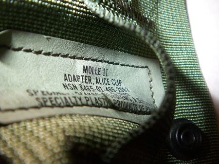MOLLE II Adapter für ALICE Clips