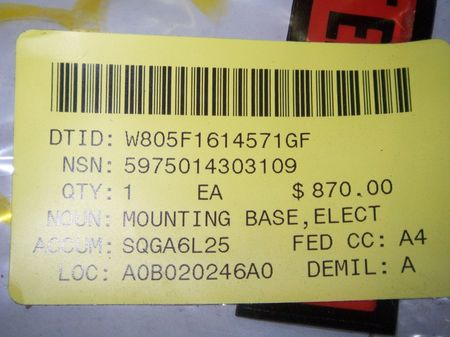 Mount MT 6845/VRC, Sincgars