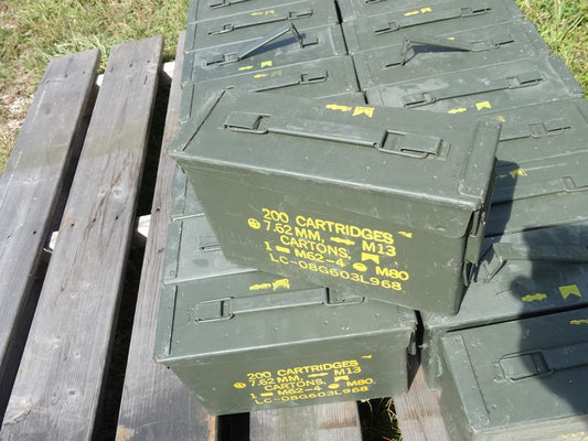 NATO / US Munitionskiste 7,62 mm