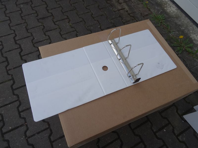 Ringbinder US Format (2 Stück) Dreilochsystem US