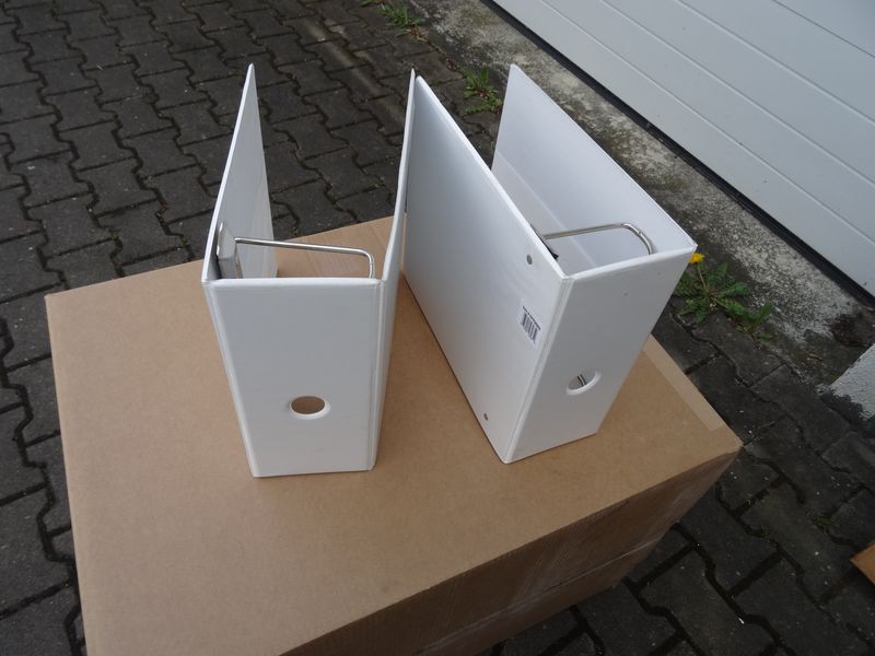 Ringbinder US Format (2 Stück) Dreilochsystem US