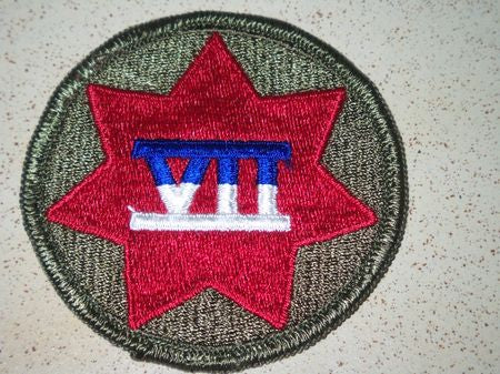 Aufnäher, Abzeichen, Patch XII CORPS, 7 Corps