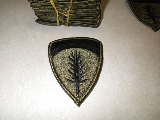 Patch US ARMY EUROPE subdued oliv, von 1970